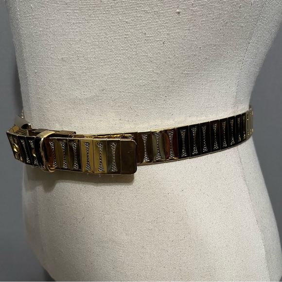 Metal Chain Gold Tone Belt Small/Medium - Picture 2 of 8